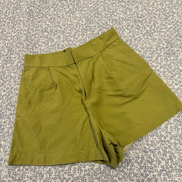 LINEN BLEND ZARA SHORTS - Picture 3 of 3